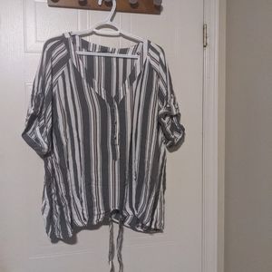 Additione Elle Tie Blouse